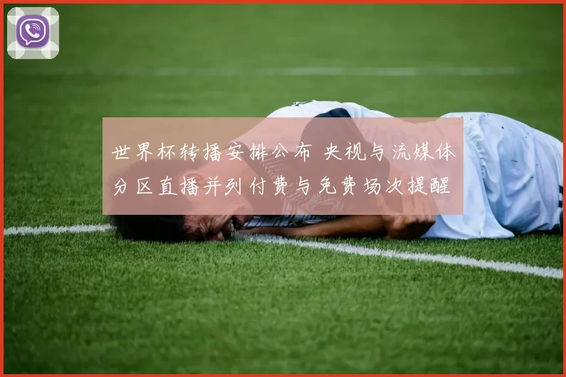 世界杯转播安排公布 央视与流媒体分区直播并列付费与免费场次提醒